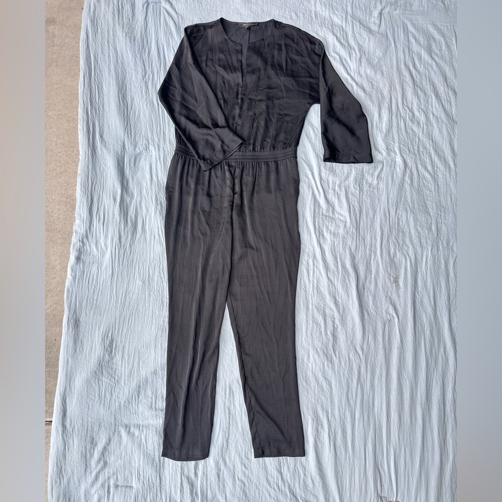 BCBGMaxAzria Classic Black Jumpsuit